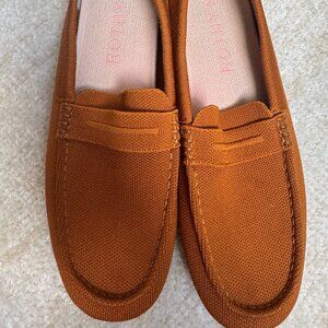 Rothys Cognac Driving Loafer The Driver Flat Womens 11